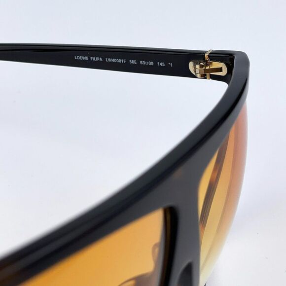 NEW Loewe LW40001F FILIPA 56E Dark Havana Blond Brown Shield Women Sunglasses main image 7